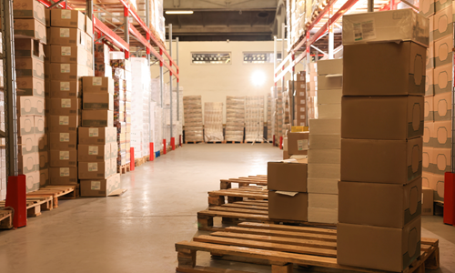 Retailer with too much inventory in its warehouse