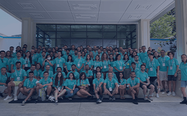 Invent Analytics Got Together At The Company’S Annual Retreat Card